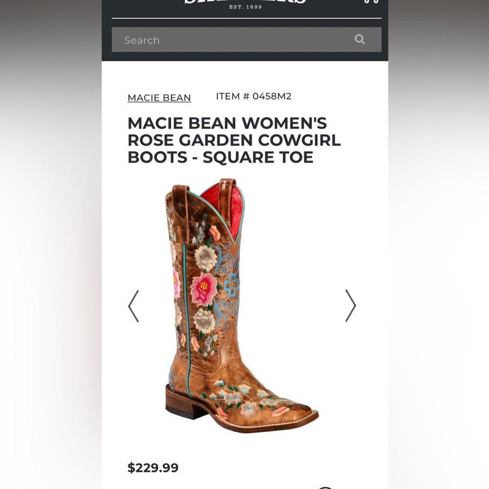 Macie Bean Cowboy Boots